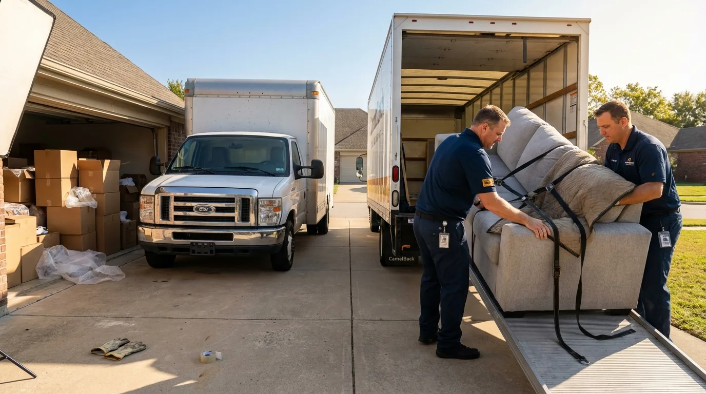 DIY truck vs professional crew comparison in Eddyville